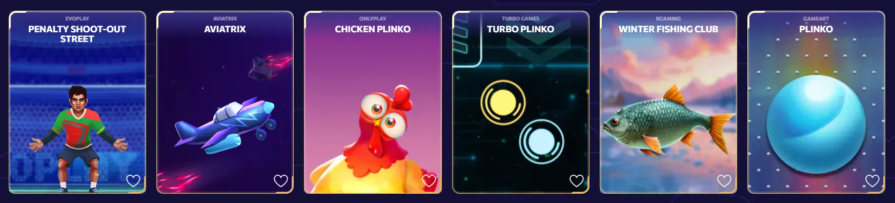 winairlines casino instant games and crash titles